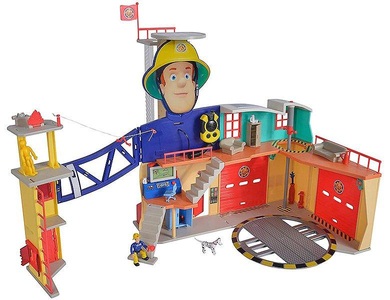 undefined, Sam Feuerwehrstation, Feuerwehrmann Sam Mega-Feuerwehrstation XXL, Spielgebäude
