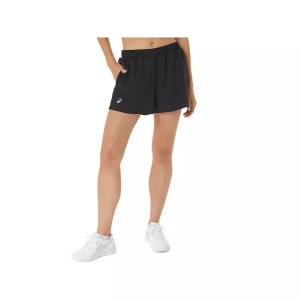 ASICS, Asics Court Shorts Damen - Schwarz, Weiß, COURT Tennisshorts