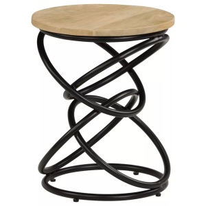 vidaXL, vidaXL Beistelltisch Mango Massivholz 40×50 cm, vidaXL Beistelltisch Mango Massivholz 40×50 cm