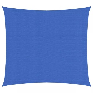 vidaXL, vidaXL Sonnensegel 160 g/m² Blau 2x2 m HDPE