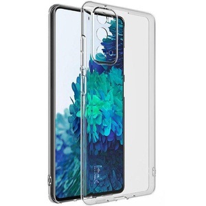 Samsung, IMAK - Samsung Galaxy S20 FE / S20 FE 5G Gummi Case Ultra Thin Hülle + Kameraschutz - Transparent, Imak - Galaxy S20 FE Ux5 Silikon Gummi Hülle, Weiss