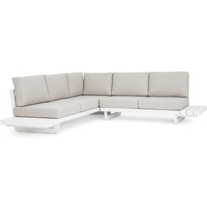 mutoni lifestyle, Garten Ecksitzgruppe Infinity weiss, Garten Ecksitzgruppe Infinity weiss