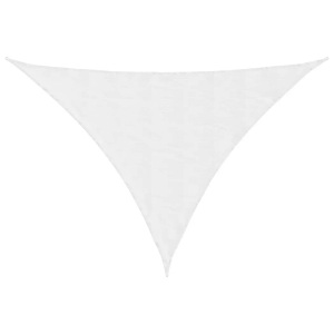 vidaXL, vidaXL Sonnensegel Weiß 7x5x5 m 100% Polyester Oxford, vidaXL Sonnensegel Weiß 7x5x5 m 100% Polyester Oxford