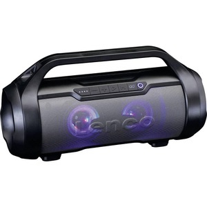 Lenco, Lenco SPR-070 - Bluetooth Lautsprecher, Lenco SPR-070BK Bluetooth® Lautsprecher AUX, FM Radio, USB, spritzwassergeschützt, SD Schwarz