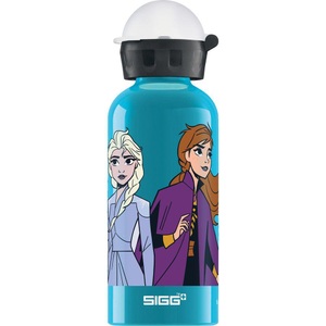 SIGG, Trinkflasche KBT Anna & Elsa II 0,4L, Disney 400 ml Kinder Trinkflasche
