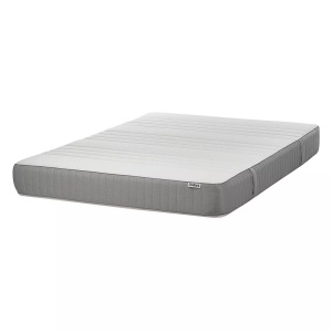 Beliani, Matratze aus Polyester CHEER Matratze aus Polyester CHEER, Beliani - Schaummatratze aus PU-Schaum CHEER, 140x200 cm, Weiss Bunt