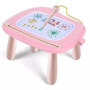 Activity-board, Kinderspielzeug Ab 1 Jahr, Magnetische Maltafel Magic Board Bunte Zeichentafel Magnetische Tafel Unisex Multicolor, Activity-board - Kinderspielzeug ab 1 Jahr, Magnetische Maltafel Magic Board Bunte Zeichentafel Tafel, Pink