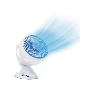 MediaShop, MediaShop Livington Go Fan Tischventilator 2 W, 3 W, 4 W (L x B x H) 150 x 186 x 80 mm Weiß, Livington Go Fan Luftkühler