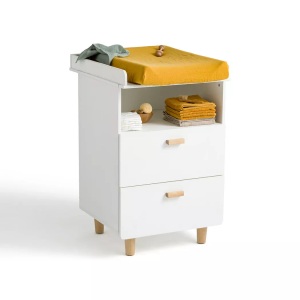 LA REDOUTE INTERIEURS, Wickeltisch ''Jimi'', La Redoute Intérieurs - Wickeltisch Jimi, One Size, Weiss