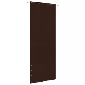 vidaXL, vidaXL Balkon-Sichtschutz Braun 80x240 cm Oxford-Gewebe, vidaXL Balkon-Sichtschutz Braun 80x240 cm Oxford-Gewebe