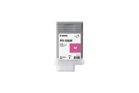 Canon, Original Tintenpatrone magenta Canon PFI-106M, Canon Tintenpatrone, rot, PFI-106M, 6623B001, (130ml)