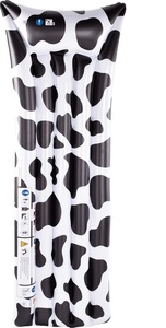 SWIM ESSENTIALS, Luftmatratze Cow Spots Weiss, Swim Essentials - Luftmatratze Cow Spots, 80cm, Multicolor