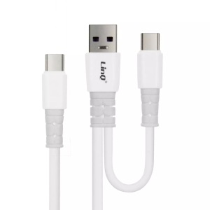 Avizar, USB USB-C auf USB-C Kabel LinQ, Avizar - USB / USB-C auf Kabel LinQ, Weiss, One Size