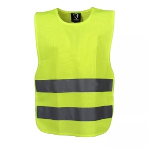 HORKA, Weste Mit Fluoressents-gummiband Und Reflektoren Unisex XL, HORKA - Weste mit Fluoressents-Gummiband und Reflektoren, XL