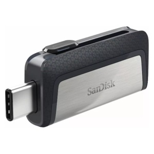 SanDisk, Sandisk Ultra Dual USB 3.1 - Flash-Laufwerk (128 GB, Schwarz, silber), Sandisk, USB-Sticks, SanDisk Ultra USB 3.0 Dual Type-C 128GB, Produkte & Wohnen