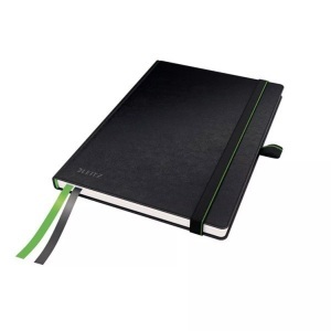 Leitz, Leitz Notizbuch A5, Blanko, Schwarz, Leitz Notizbuch, Complete, A5, schwarz, blanko, Einband, 4449-00-95