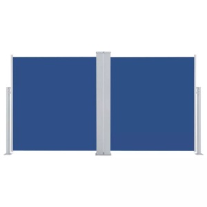 Diverse Hardware, Ausziehbare Seitenmarkise Blau 160 x 600 cm, vidaXL Ausziehbare Seitenmarkise Blau 160 x 600 cm