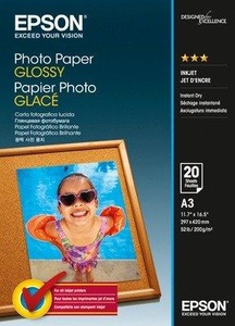 Epson, Epson Photo Paper Glossy - A3 - 20 Blätter