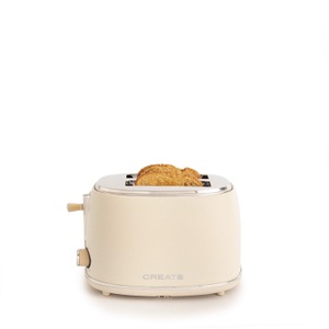 Create, CREATE TOAST RETRO STYLANCE S Toaster Weiss, CREATE TOAST RETRO STYLANCE S Toaster Vanilla