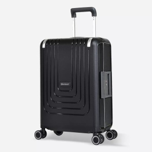 Eminent, Vertica Handgepäck Koffer 4 Rollen Unisex Schwarz 55 CM, 