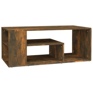 vidaXL, vidaXL Couchtisch Räuchereiche 100x50x40 cm Holzwerkstoff