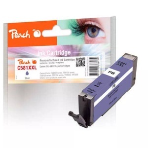 Peach, Peach Tintenpatrone XXL foto blau kompatibel zu Canon CLI-581XXL pb, Peach Tinte Canon CLI-581XXL Photo Blue