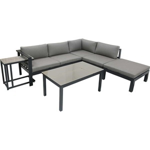 mutoni, Gartenlounge Miranda Unisex Grau ONE SIZE, 