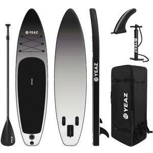 Yeaz, Black Sands Beach - Aquatrek - Set Sup Board And Kit - Evening Shadow Unisex Grau ONE SIZE, YEAZ - BLACK SANDS BEACH EXOTRACE PRO SET SUP Board und Kit, One Size, Grau