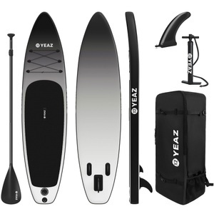 Yeaz, Black Sands Beach - Aquatrek - Set Sup Board And Kit - Evening Shadow Unisex Grau ONE SIZE, YEAZ - BLACK SANDS BEACH EXOTRACE PRO SET SUP Board und Kit, One Size, Grau