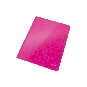 Leitz, LEITZ Schnellhefter WOW A4 30010023 pink, Leitz Schnellhefter WOW, A4, pink metallic, 3001-00-23