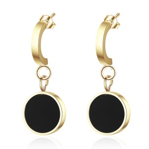 undefined, Ailoria - Amelie Ohrringe mit Schmucktäschchen, AILORIA - AMÉLIE Ohrringe, 2cm, Gold