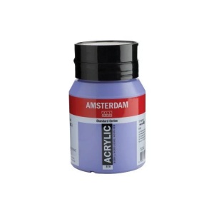 Amsterdam, AMSTERDAM ACRYL 500ML U.MAR VIOL.HL, Talens Acrylfarbe Amsterdam, ultramarinviolett hell, 17725192, (500ml)
