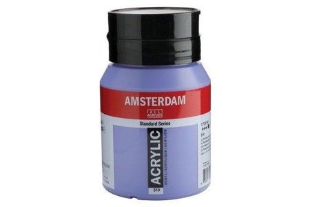 Amsterdam, AMSTERDAM ACRYL 500ML U.MAR VIOL.HL, Talens Acrylfarbe Amsterdam, ultramarinviolett hell, 17725192, (500ml)