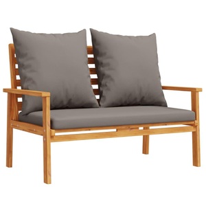 vidaXL, vidaXL Gartensofa 120 cm mit Kissen Massivholz Akazie
