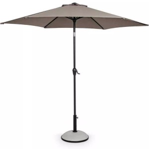 mutoni Garten Deluxe, Sonnenschirm Kalife mit Gelenk 270 taupe, Sonnenschirm Kalife mit Gelenk 270 taupe