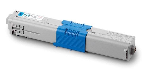 OKI, Original Tonerpatrone cyan OKI 44469706, Oki Toner, blau, 44469706, (2'000 Seiten)