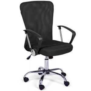 mutoni lifestyle, Büro-Sessel Brisbane schwarz, 