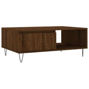 vidaXL, vidaXL Couchtisch Braun Eichen-Optik 90x60x35 cm Holzwerkstoff