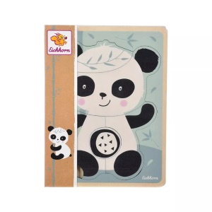 Eichhorn, Eichhorn Puzzle Panda, Holz-Steckpuzzle PANDA (6Teile)