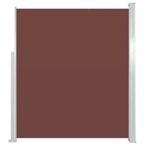 Diverse Hardware, Ausziehbare Seitenmarkise 160 x 500 cm Braun, vidaXL Ausziehbare Seitenmarkise 160x500 cm Braun