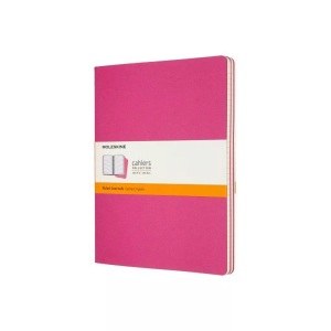 undefined, Moleskine Cahier Notizhefte Liniert, Xlarge, Kartoneinband, 3er Set, Kinetisches Pink, Moleskine Notizheft, XL, 3 x 25cm x 19cm, liniert, kinetischespink, 120Seiten, 629667