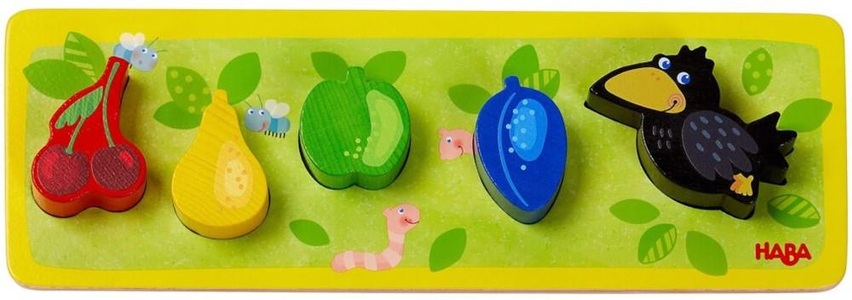 Haba, HABA Holzpuzzle Obstgarten, HABA - Holzpuzzle Obstgarten