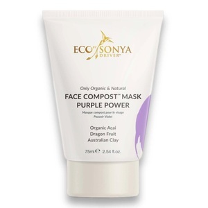 Eco by Sonya Driver, Gesichts-maske Purple Power Damen 75ml, Eco By Sonya Driver - Face Compost Mask Purple Power