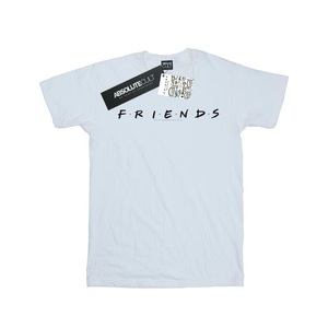 FRIENDS, Text Logo Tshirt Mädchen Weiss 128, Friends - TShirt, 128, Weiss