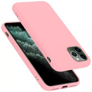 Cadorabo, Hülle für Apple iPhone 11 PRO MAX TPU Silikon Liquid, Cadorabo - Hülle für Apple iPhone 11 PRO MAX TPU Silikon Liquid, Rosa