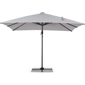 mutoni Garten Deluxe, Ampelschirm Ines 300x300 anthrazit hellgrau, Ampelschirm Ines 300x300 anthrazit hellgrau