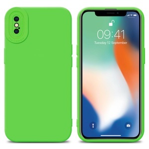 Cadorabo, Hülle für Apple iPhone XS MAX TPU Silikon, Cadorabo - Hülle für Apple iPhone XS MAX TPU Silikon, Grün