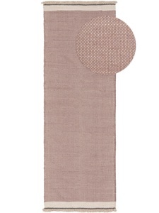 Benuta, Wollteppich Läufer Karla Pink Wollteppich Läufer Karla Pink, 