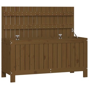 vidaXL, vidaXL Gartentruhe Honigbraun 108x42,5x54 cm Massivholz Kiefer, vidaXL Gartentruhe Honigbraun 108x42,5x54 cm Massivholz Kiefer