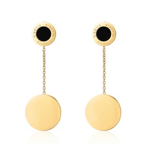 undefined, Ailoria - Aude Ohrringe mit Schmucktäschchen, AILORIA - AUDE Ohrringe, 4.5CM, Gold